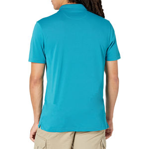Chemises polo de haute qualité au meilleur prix 2025, tricotées, imprimées, couleur personnalisée, 100% polyester, respirantes, pour hommes - Product Image 3