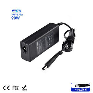 Adaptateur pour ordinateur portable SUIBO 90W PD DC <span class=keywords><strong>19V</strong></span> 4.74A 7.4x5.0mm Embout jaune pour EliteBook 8440p/Pavilion Dv7/Compaq 8710p - Product Image 1
