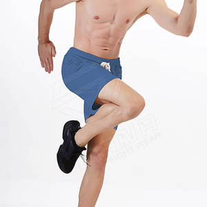 Wholesale Heavyweight 100% Cotton Gym <b>Shorts</b> for <b>Men</b> Sports Fleece French Terry Breathable <b>Sweat</b> <b>Short</b> for High Street Nonwoven - Product Image 6