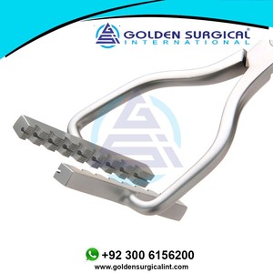 Pinzas de Cordón para Bolsas de 55 mm de Apertura, Longitud Total de 240 mm, Pinzas Quirúrgicas Médicas, Fabricante de Suministros Hospitalarios - Product Image 2