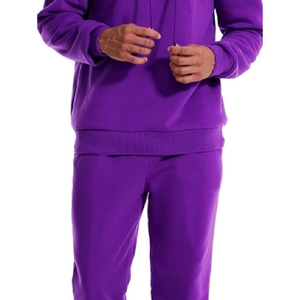 High Quality Custom Heavyweight Pullover Hoodie Tracksuit for Men 100% Cotton Sweatpants Hoodie Set Eco-Friendly Hooded Winter - Product Image 5