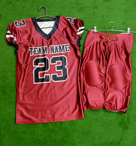 Camiseta de sublimación de uniforme de fútbol americano para hombre, ropa deportiva personalizada con impresión de logotipo - Product Image 4