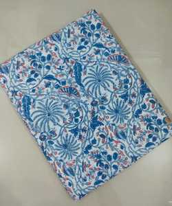 Tissu en coton imprimé bloc à la main Jaipur héritage traditionnel écologique respirant bloc imprimé 100% coton tissu - Product Image 5