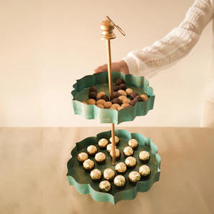 Modern 2-Tier Cake <b>Stand</b> for Stylish Dessert Tables Chic 2-Tier Cake <b>Stand</b> for Cakes <b>Cupcakes</b>, and Treats - Product Image 1