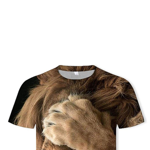 เสื้อยืดเปล่าสำหรับงานซับลิเมชั่น สั่งทำได้ จำนวนมาก คละแบบ ผ้าฝ้าย 100% พิมพ์โลโก้ ป้องกันรอยยับ แห้งเร็ว เหมาะสำหรับใส่หน้าร้อน - Product Image 3