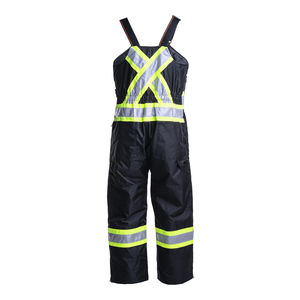 Nouvelle conception de vêtements de travail industriels, salopette de sécurité pour les travaux routiers et la construction, vêtements de travail de sécurité haute visibilité, salopette de sécurité pour hommes - Product Image 4