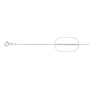 Collier Cardano italien de haute qualité en argent 925 Design Cobra Traitements galvaniques Différentes longueurs-pour les fêtes Cadeau - Product Image 1