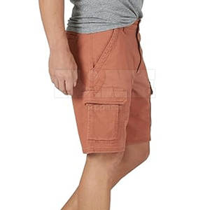 Meilleure vente de haute qualité 100% coton Cargo Shorts Solide Motif Vêtements d'entraînement pour un usage décontracté Offre Spéciale en ligne - Product Image 3