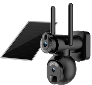 Cámara PTZ de Doble Lente ZCVISION, Color Blanco, Batería Integrada, Almacenamiento en Tarjeta SD y Nube, Red 4G/Wifi, Energía Solar - Product Image 5