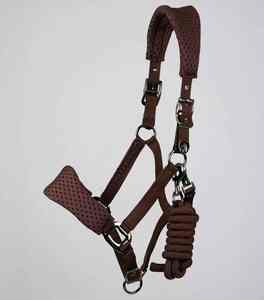 Collier de tête de cheval de qualité supérieure, style anglais traditionnel, durable, confortable, pour l'entraînement quotidien - Product Image 1