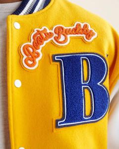 Chaquetas Varsity Personalizadas con Logotipo, Cuello Alto, para Hombre, Impermeables, Resistentes al Viento, 100% Poliéster, Chaquetas de Invierno de Marca - Product Image 3