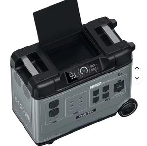 NEW 5120Wh <b>Portable</b> Power Station with 2 400W <b>Solar</b> <b>Panels</b> LiFePO4 <b>Solar</b> Generator - Product Image 1