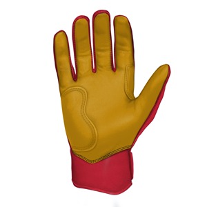 Gants de frappe de baseball en cuir durables, faits à la main, respirants, imperméables, légers et courts, avec logo personnalisé, pour gaucher/droitier Pro - Product Image 2