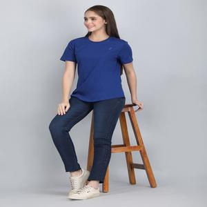 Femmes col en O tenues d'été pour femmes col rond haut régulier femme graphique personnalisé coton t-shirts t-shirts femmes T-shirt - Product Image 5