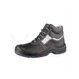 <b>Men</b> Leather Safety Boots Lace Anti-Slip PU Outsole Construction <b>Work</b> <b>Shoes</b> All Seasons MODMIX TM-SS-01 Hi Visibility Composite - Product Image 2