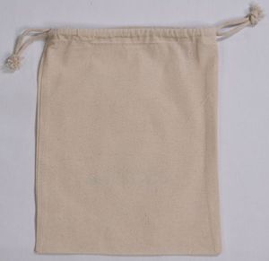 Custom Recycled Organic Cotton Drawstring <b>Bag</b> Eco-Friendly Logo <b>Gift</b> Pouch Packaging Easy Carry Foldable Wholesale Custom - Product Image 1