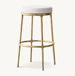Meilleur prix de gros de tabouret en métal martelé - Product Image 3