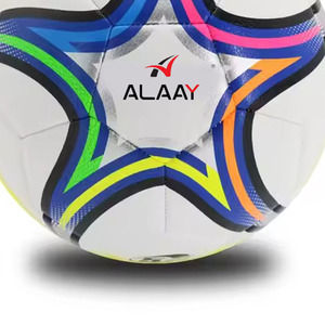Alaay ลูกฟุตบอลหนังพีวีซีขนาด3.5มม. พร้อมโลโก้สีสันสดใสออกแบบได้ตามต้องการสำหรับการแข่งขันฟุตบอล - Product Image 6