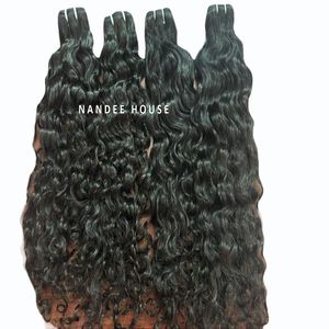 Cabello Humano Ondulado Indio Virgen Sin Procesar de 14-32 Pulgadas 12A, Súper Doble Trama, Ondas Profundas Sueltas - Product Image 2