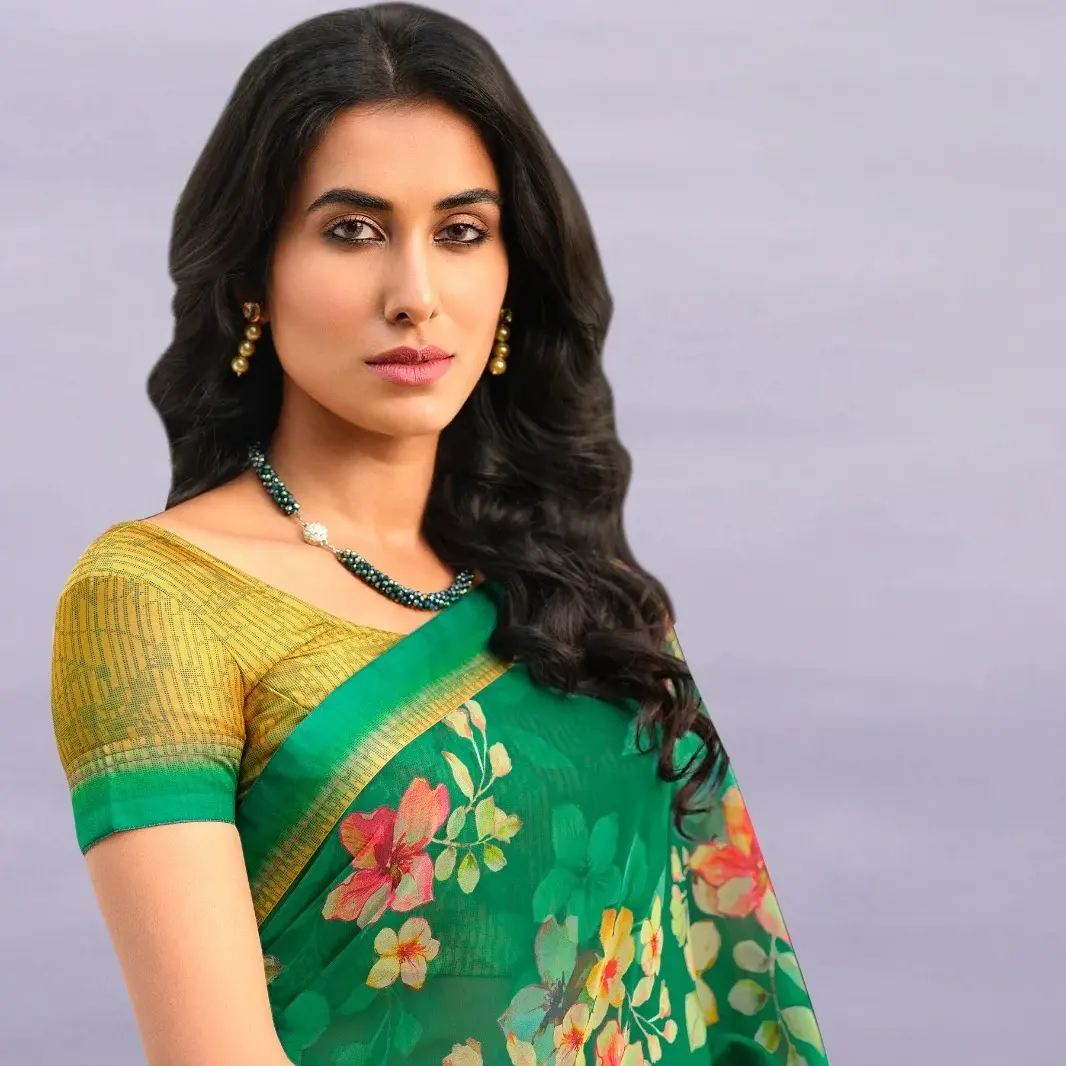 Ropa de fiesta Diseñador de bodas Mujeres pakistaníes Bollywood Étnico Saree Sari Precio al por mayor para exportar desde la India