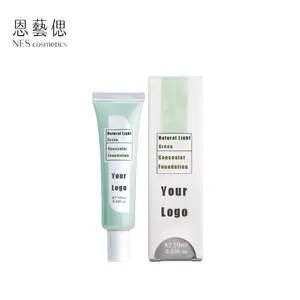 Crema viso con luminosità All-in-one per la cura della pelle e migliora il colore della pelle cosmetici di bellezza fondotinta all'ingrosso etichetta privata 30ml verde