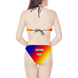 Maillots de bain 2 pièces personnalisés pour femmes Design propre maillots de bain de haute qualité pour femmes 2024 vente en gros grande taille Bikini maillot de bain - Product Image 2