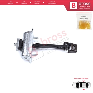 BDP1304 limiteur de sangle de contrôle d'arrêt de charnière de porte arrière pour Citroen C3 MK3 208 2008 MK1 5 portes hayon 9671891280 Bross pièces automobiles - Product Image 4