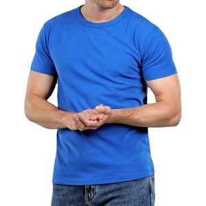 T-shirt col rond dernière mode solide décontracté attrayant à la mode confortable délicieux t-shirt pour hommes qualité d'exportation - Product Image 1