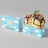 Boîte à emporter pour sandwichs, mini-boîtes à hamburgers, plateau à pain pour emporter, boîte en papier pour aliments à emporter