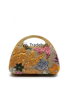 Designer embroidered clutch purse for wedding and party use by Tradebyd - Product Image 5