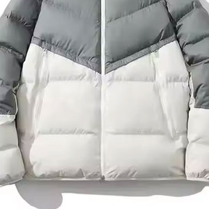 Chaquetas acolchadas de invierno con logotipo personalizado OEM para hombre, ropa de calle con cuello levantado, abrigo de invierno al por mayor - Product Image 6