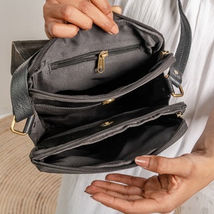 100% Genuine Leather Satchel For Women Vintage Handmade Retro Designer Crossbody Sling Bag Customized Mobile <b>Carry</b> Ladies Purses - Product Image 6