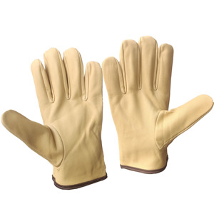 Nouveaux gants de conducteur de camion en cuir de vachette pleine fleur de qualité supérieure en gros gants de sécurité de travail - Product Image 5