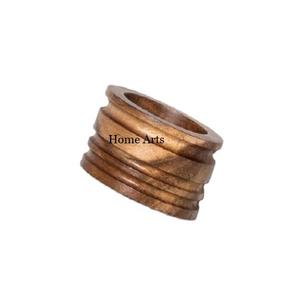 Ensemble de 4 ronds de serviette de table de restaurant en laiton de taille personnalisée ronds de serviette de forme ronde pour les meilleures ventes - Product Image 3