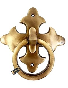 1. Aldaba de puerta de hierro fundido de estilo antiguo con diseño de cara de gato para decoración del hogar y uso de regalos, perfecto para un aspecto de entrada vintage - Product Image 3