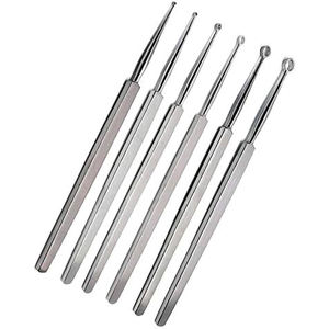 Curette cutanée de renard de haute qualité avec profil en forme de boucle Curette cutanée de renard pour la chirurgie plastique meilleure vente de qualité - Product Image 2