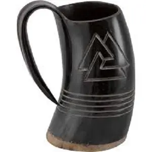 Top Quality 100 Percent Horn Drinking Mug for Home and Restaurant Use from Indian Supplier Available at Wholesale Price
