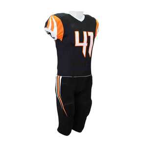 Maillot de l'équipe de football américain brodé en sergé personnalisé de haute qualité - Product Image 3