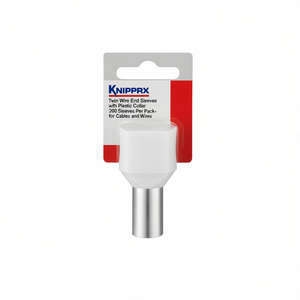 Knipex Twin <b>Wire</b> End Sleeves with Plastic Collar 200 Sleeves Per Pack-for Cables and <b>Wires</b> - Product Image 2