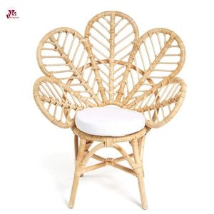 Chaise d'enfant en rotin moderne Chaise longue en rotin Fauteuil à fleurs pour enfants Meubles vintage en rotin pour enfants fabriqués au Vietnam - Product Image 5