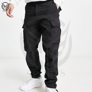Vente flash Pantalons cargo en toile 100% coton Vêtements de travail Derniers modèles Articles tendance Pantalons cargo pour hommes. - Product Image 3