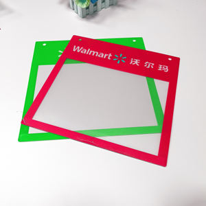 Portaetiquetas de PVC ecológico duradero con logotipo personalizado OEM y ODM, tamaño personalizado disponible para promoción de supermercados - Product Image 6