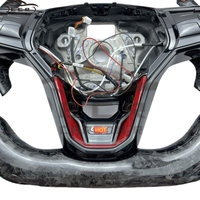 Ever-Carbon Racing ECR Volant en fibre de carbone forgé de haute qualité avec LED pour VW Golf 8