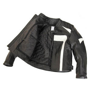 Blouson en cuir de moto de qualité supérieure avec service OEM, blouson en cuir de moto respirant à la vente - Product Image 3