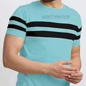 เสื้อยืดผู้ชายผ้าโพลีเอสเตอร์/คอตตอน คุณภาพสูง ออกแบบโลโก้ตามสั่ง ระบายอากาศได้ดี แห้งเร็ว - Product Image 3