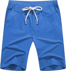 Shorts de sport pour hommes, mi-taille, en polyester/coton, imperméables, respirants, à séchage rapide, amples, pour le basketball, le jogging - Product Image 5