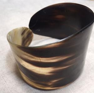 Best Seller for Women Girls New Arrival Buffalo Horn Cuff Nature-Handmade Cutout Design <b>Fashion</b> <b>Bracelets</b> <b>Bangles</b> Polished - Product Image 1