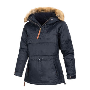 Custom <b>Women</b> <b>Parka</b> Jacket with Inner Fleece Lining <b>Waterproof</b> Windproof Breathable Winter Fashion Adjustable Hood - Product Image 4