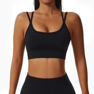 GAF Ensemble soutien-gorge de sport résistant aux chocs pour femmes, couleur unie, respirant, leggings de gymnastique, fitness, entraînement, yoga pour femmes - Product Image 3