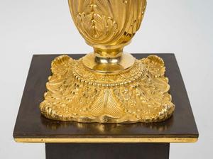 Soporte de lámpara de latón con decoración de lujo para el hogar - Product Image 3